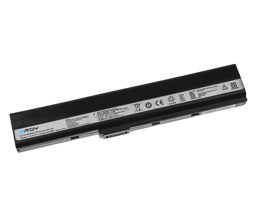 baterija RDY A32-K52 to Asus A52 A52F A52N K42 K52 K52D K52F K52J (AS02BRDY)