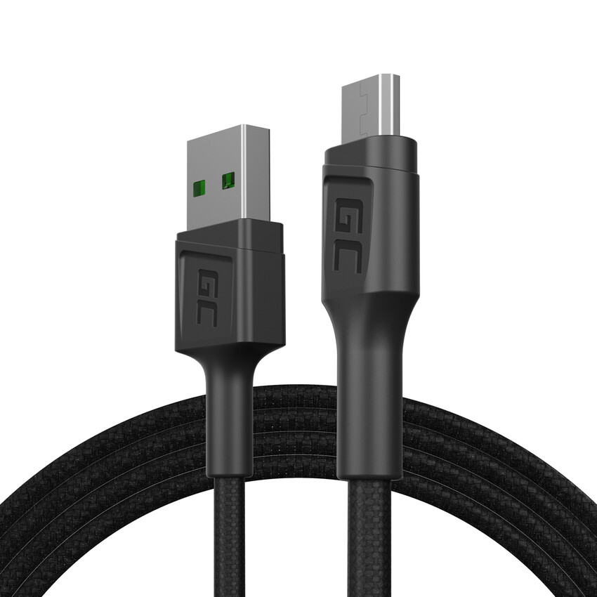 Green Cell kabel GC PowerStream USB-A - Micro USB 120cm Ultra Charge, QC 3.0 (KABGC20)
