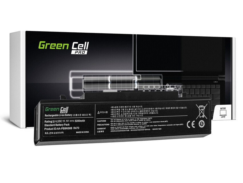Green Cell baterija PRO AA-PB9NC6B AA-PB9NS6B za Samsung R519 R522 R525 R530 R540 R580 R620 R780 RV510 RV511 NP300E5A NP350V5C (SA01PRO)