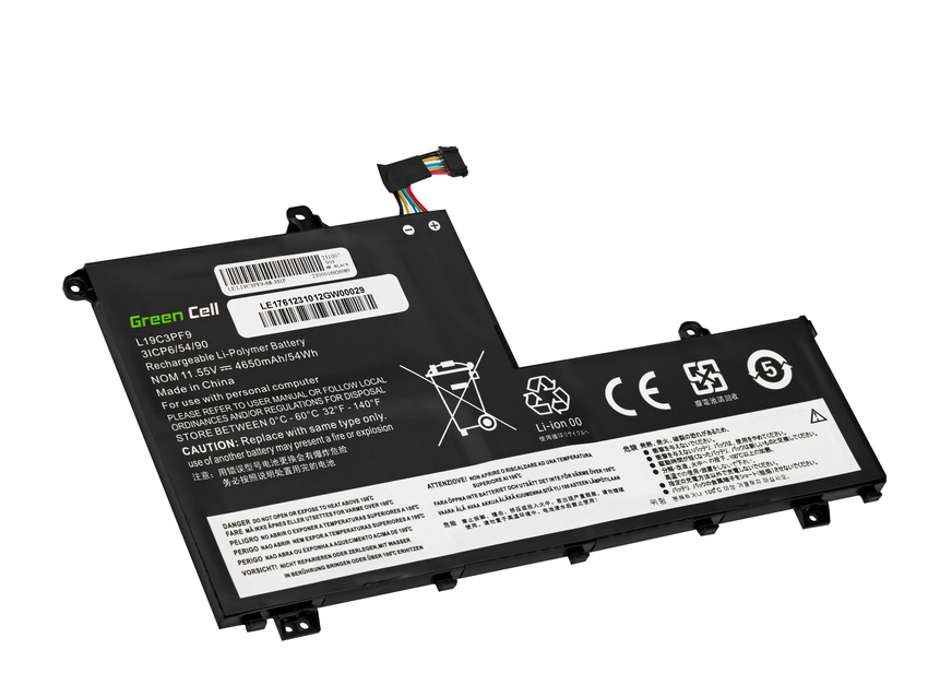 Green Cell baterija L19C3PF1 L19D3PF1 L19L3PF8 L19M3PF1 za Lenovo ThinkBook 14-IIL 14-IML 15-IIL 15-IML (LE176)