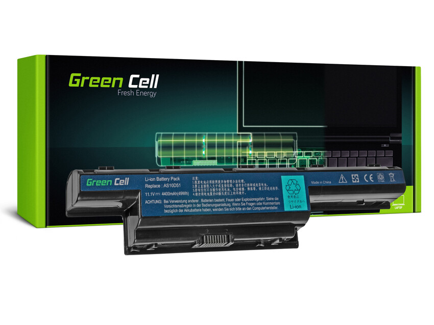 Green Cell baterija AS10D31 AS10D41 AS10D51 AS10D71 za Acer Aspire 5741 5741G 5742 5742G 5750 5750G E1-521 E1-531 E1-571 (AC06)