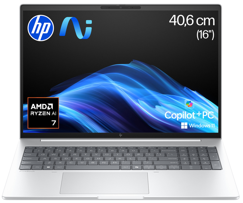 Prenosnik HP EliteBook 8 G1a 16 AI | R7 350 | 32GB RAM | 1TB SSD | W11P