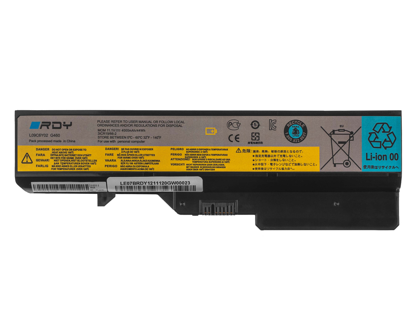 baterija RDY L09L6Y02 L09S6Y02 to Lenovo B570 B575 B575e G560 G565 G575 G570 G770 G780 (LE07BRDY)