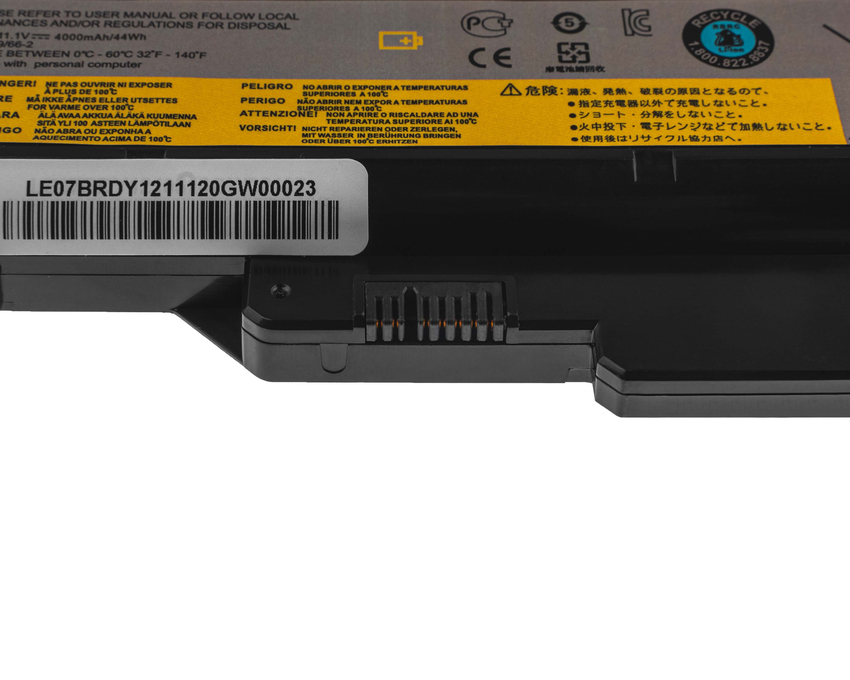 baterija RDY L09L6Y02 L09S6Y02 to Lenovo B570 B575 B575e G560 G565 G575 G570 G770 G780 (LE07BRDY)