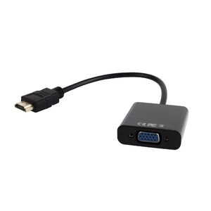 Adapter HDMI - VGA 15cm Gembird A-HDMI-VGA-03