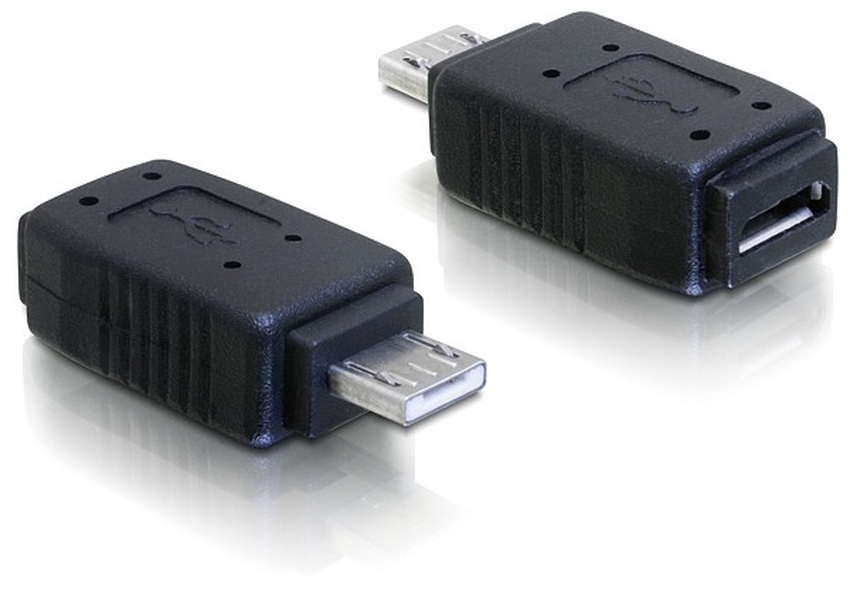 Adapter USB micro A+B Ženski/ micro A Moški