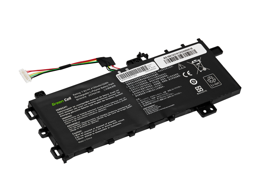 Green Cell baterija B21N1818 C21N1818-1 za Asus VivoBook 15 A512 A512DA A512FA A512JA R512F R512U X512 X512DA X512FA X512FL (AS165)