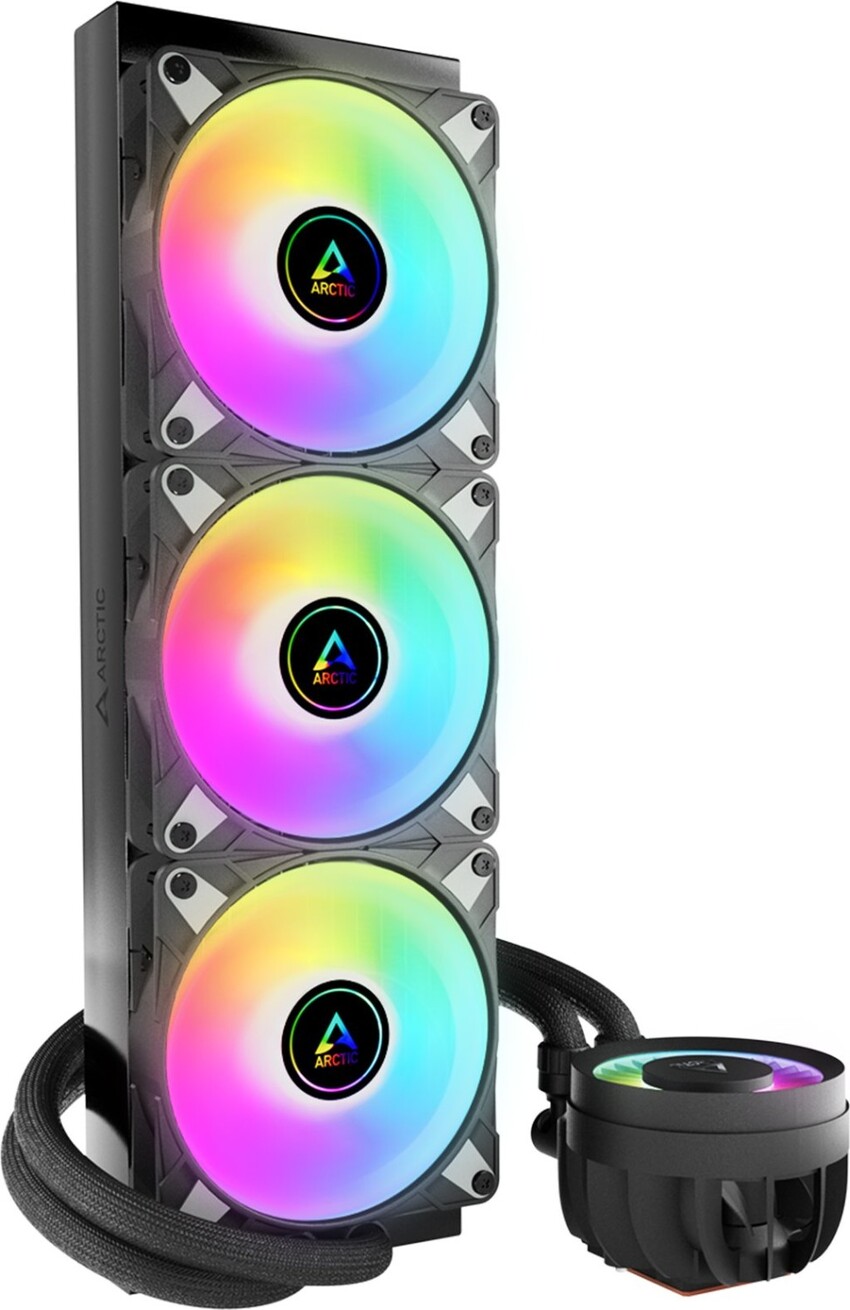 Vodno hlajenje za procesor Arctic Liquid Freezer III 360 A-RGB črn