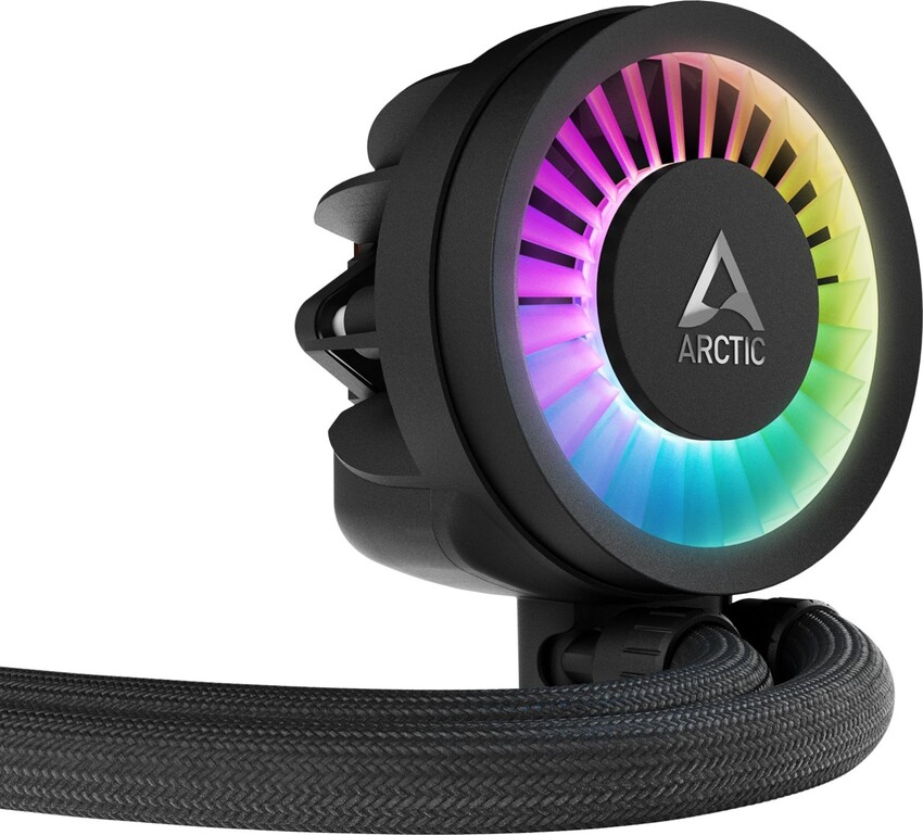 Vodno hlajenje za procesor Arctic Liquid Freezer III 360 A-RGB črn