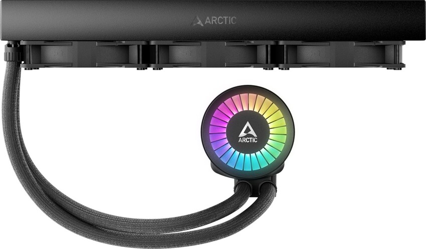 Vodno hlajenje za procesor Arctic Liquid Freezer III 360 A-RGB črn