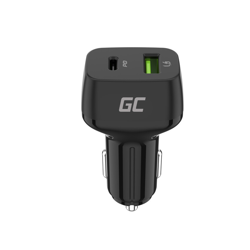 Green Cell Car napajanje USB-C 48W (napajalni kabel 30W, QC 3.0) (CAD33)