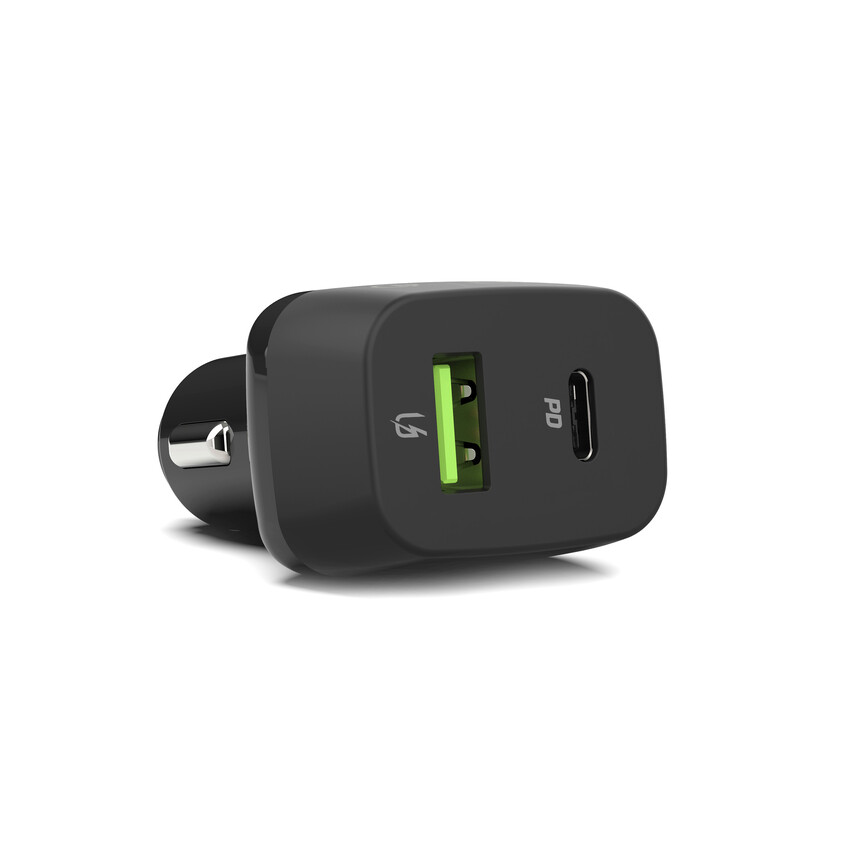 Green Cell Car napajanje USB-C 48W (napajalni kabel 30W, QC 3.0) (CAD33)