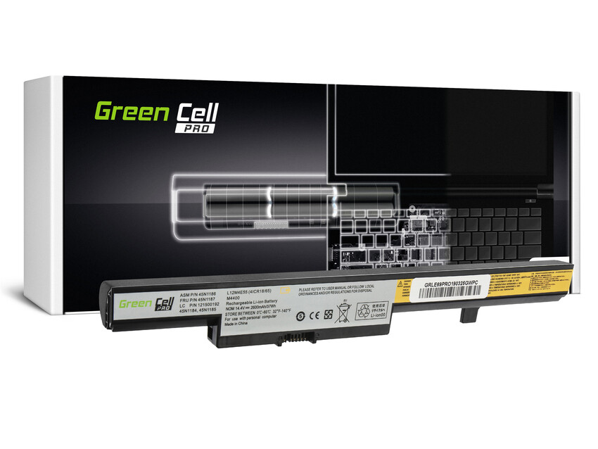 Green Cell baterija PRO L13L4A01 L13M4A01 L13S4A01 za Lenovo B50 B50-30 B50-45 B50-70 B50-80 B51-80 E50-80 (LE69PRO)