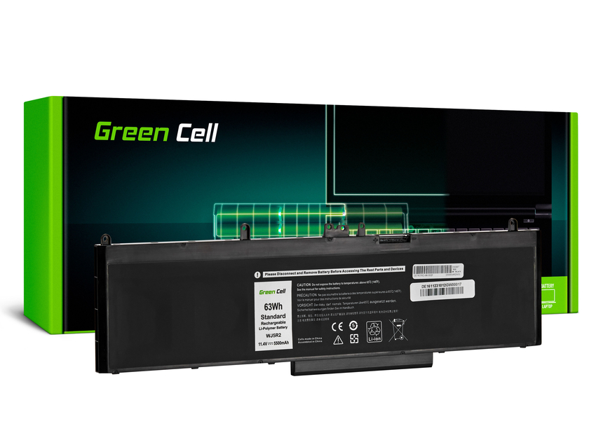 Green Cell baterija WJ5R2 04F5YV za Dell Latitude E5570 Precision 3510 (DE161)