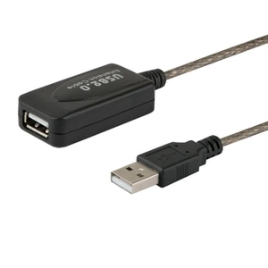 Kabel/podaljšek aktivni SAVIO CL-76 USB 2.0 5M