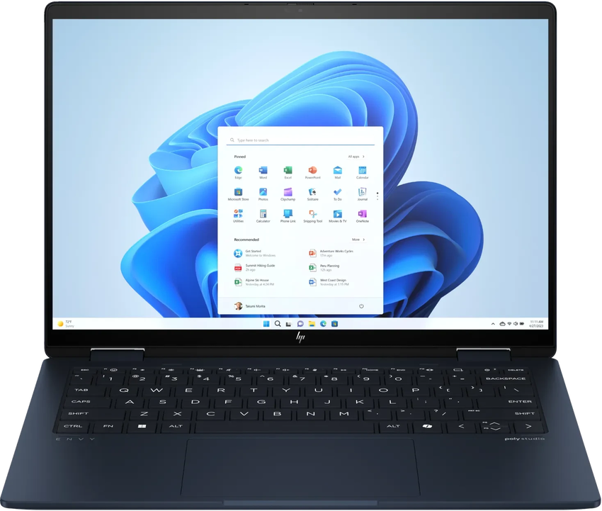 Prenosnik HP Envy x360 14-fc0008ns | Ultra 7 | 2.8K Touch OLED