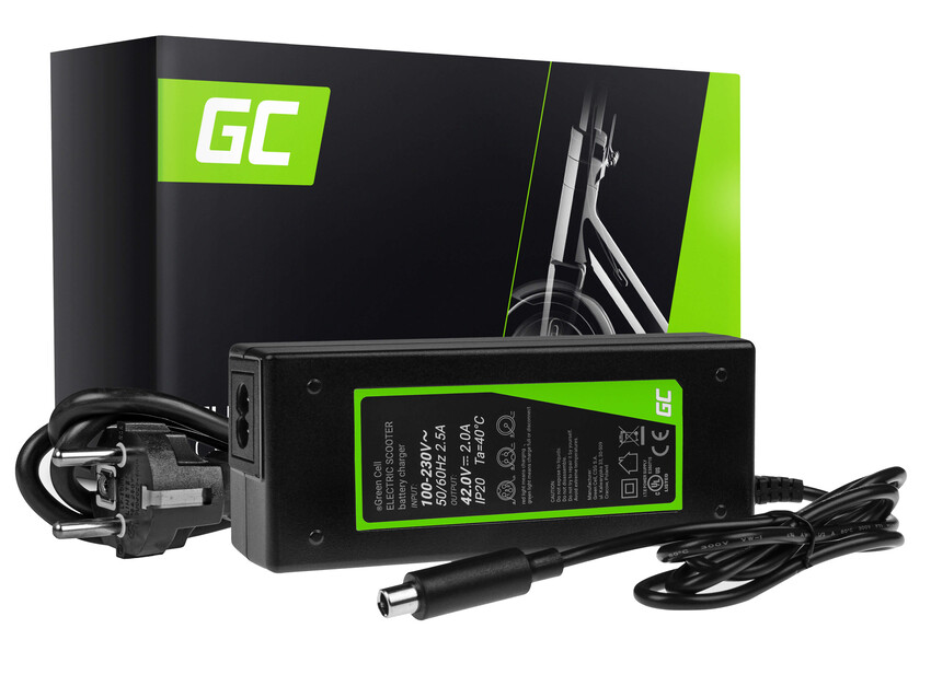 Green Cell polnilec za Xiaomi Mija M365, M365 Pro/Segway Ninebot ES1, ES2, ES3, ES4/Lime/Hive/Bird (SAD01)