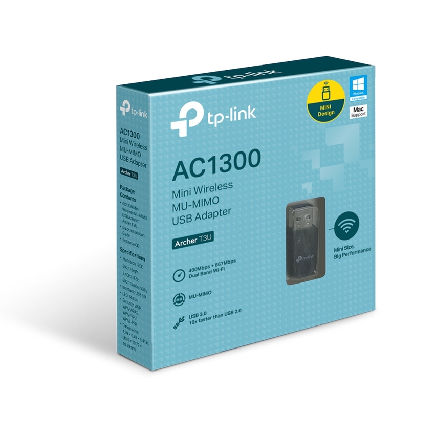 USB WIFI ključek TP-LINK Archer T3U AC1300