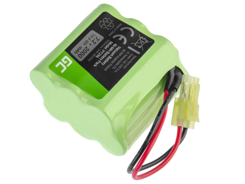 baterija (2 Ah 7.2V) Green Cell baterija za Shark XB2950 V2950 V2950A V2945Z V2945 (PT296)