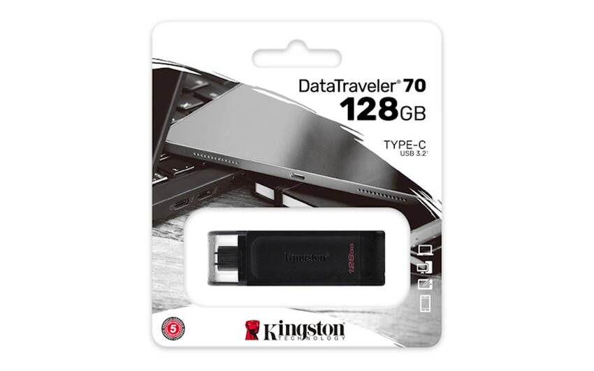 USB ključek 128GB Kingston - USB Type-C