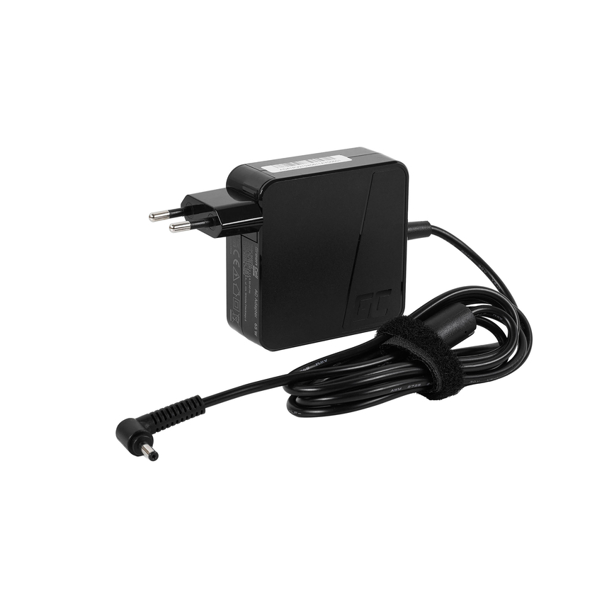 Polnilec Green Cell PRO 19V 3.42A 65W za Asus F553 F553M F553MA R540L R540S X540S X553 X553M X553MA ZenBook UX303L (AD41PV2)