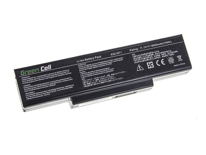 Green Cell baterija A32-K72 A32-N71 za Asus K72 K72J K72F K73SV N71 N71J N73SV X73S (AS07)