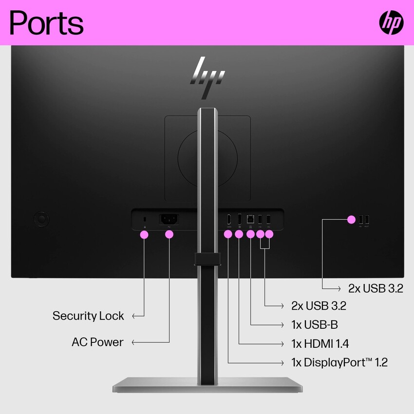 Monitor HP E27q G5 68,6 cm (27″) WQHD IPS LED 75 Hz