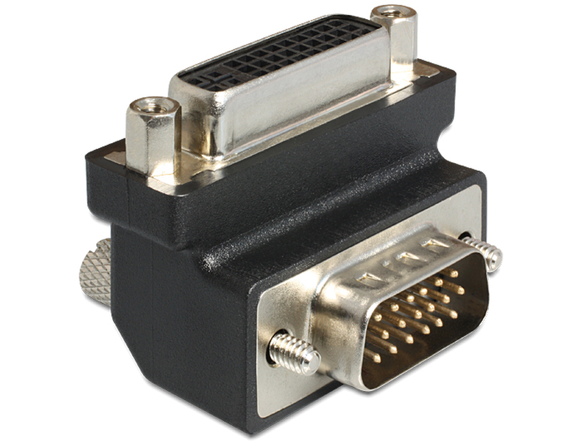 Adapter DVI 24-5-pin na VGA 90°-kotni