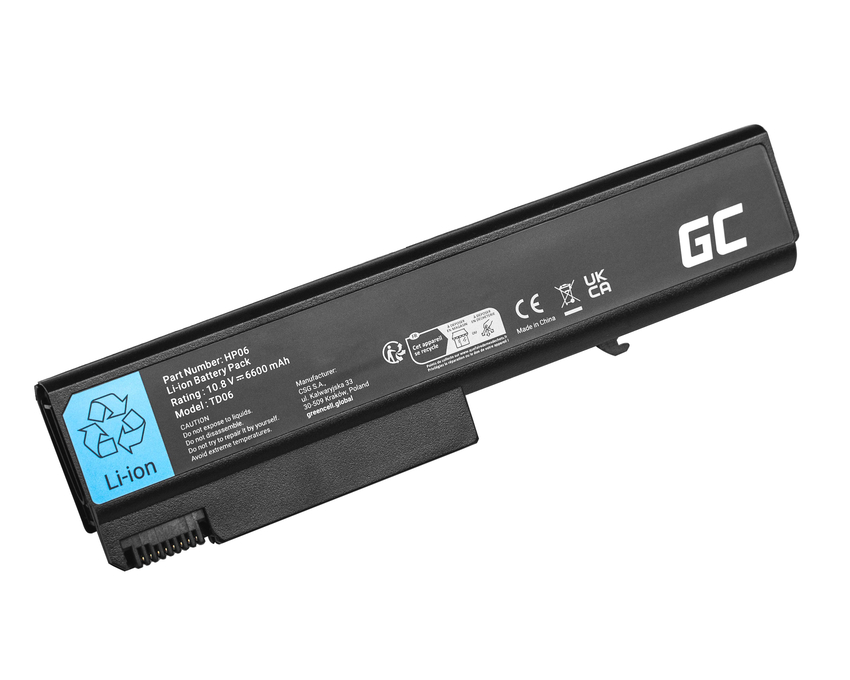 Green Cell baterija TD09 za HP EliteBook 6930p 8440p 8440w Compaq 6450b 6545b 6530b 6540b 6555b 6730b ProBook 6550b (HP06V2)