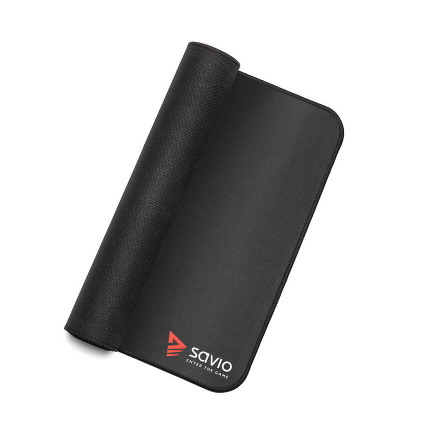 Podloga za miško Savio Black Edition Turbo Dynamic XXL 1000x500mm črna
