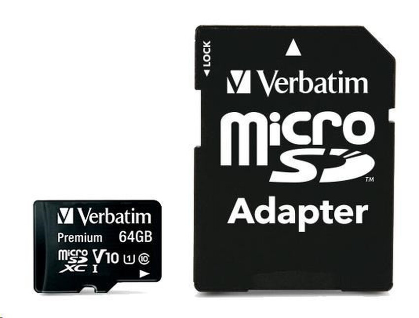 Spominska kartica micro 64gb VERBATIM