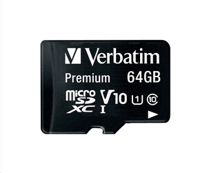 Spominska kartica micro 64gb VERBATIM