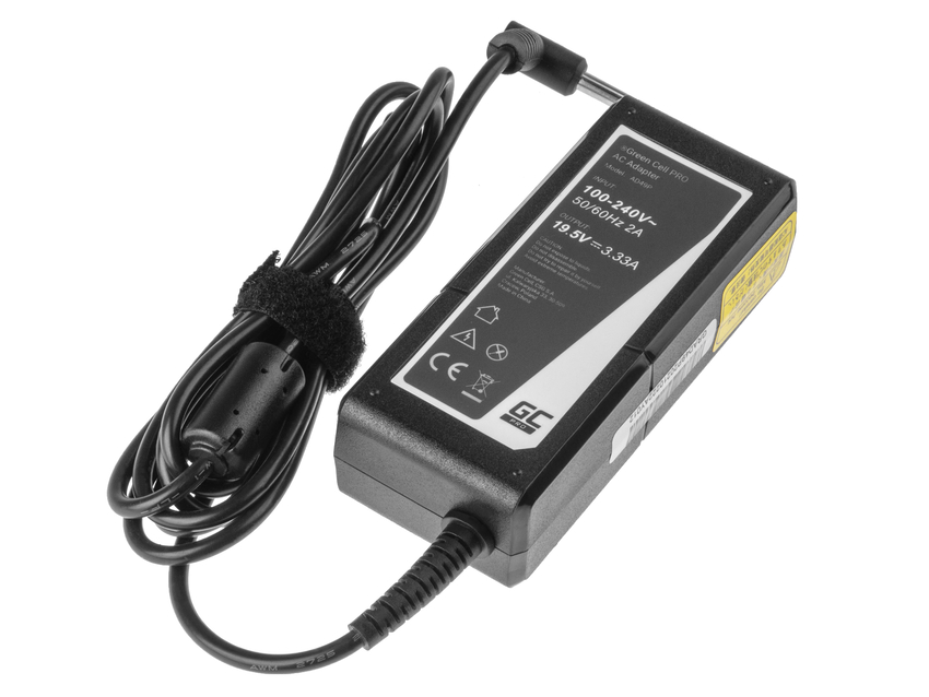 Green Cell PRO polnilec / AC Adapter 19.5V 3.33A 65W za HP 250 G2 G3 G4 G5 15-R 15-R100NW 15-R101NW 15-R104NW 15-R233NW (AD49P)