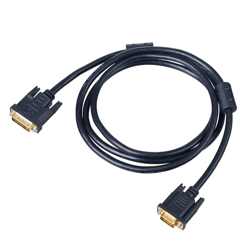 Kabel DVI na VGA 24+5 pin 1.8m, AK-AV-03