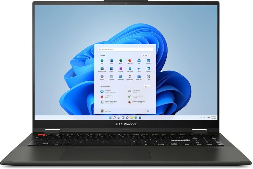 Prenosnik Asus Vivobook S 16 Flip TN3604YA / AMD Ryzen™ 7 / RAM 16 GB / SSD Disk / 16,0″ WUXGA