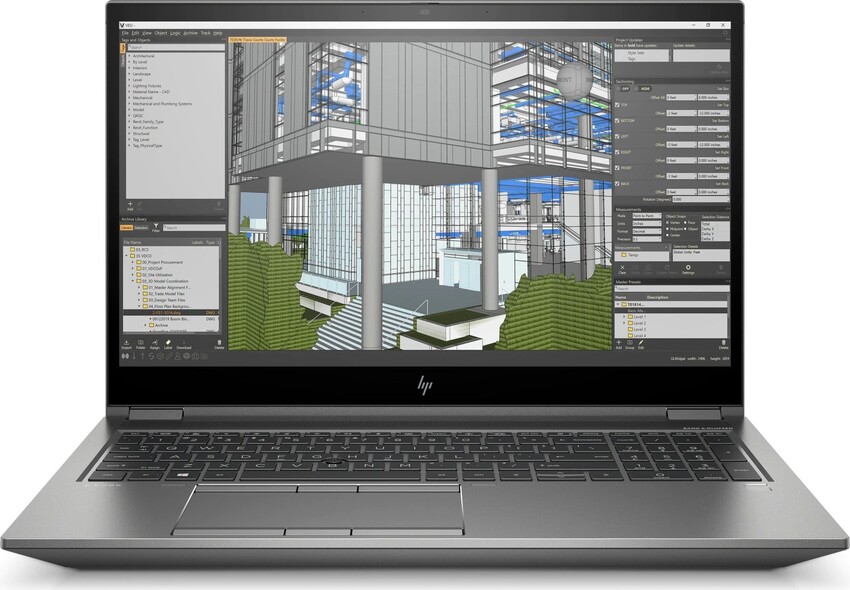 Prenosnik HP Zbook Fury 15 G8 / i7 / RAM 32 GB / SSD Disk / 15,6″ FHD