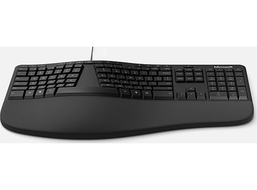 Tipkovnica USB Microsoft Natural Ergonomic črna