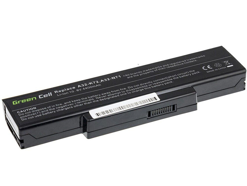 Green Cell baterija A32-K72 A32-N71 za Asus K72 K72J K72F K73SV N71 N71J N73SV X73S (AS06)