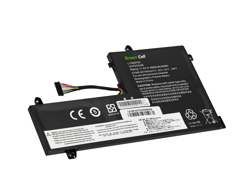 Green Cell baterija L17C3PG1 L17L3PG1 L17M3PG2 L17M3PG3 za Lenovo Legion Y530-15ICH Y540-15IRH (LE165)