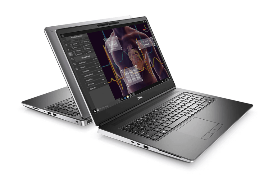 Prenosnik Dell Precision 7750 / i7 / RAM 32 GB / SSD Disk / 17,3″ FHD