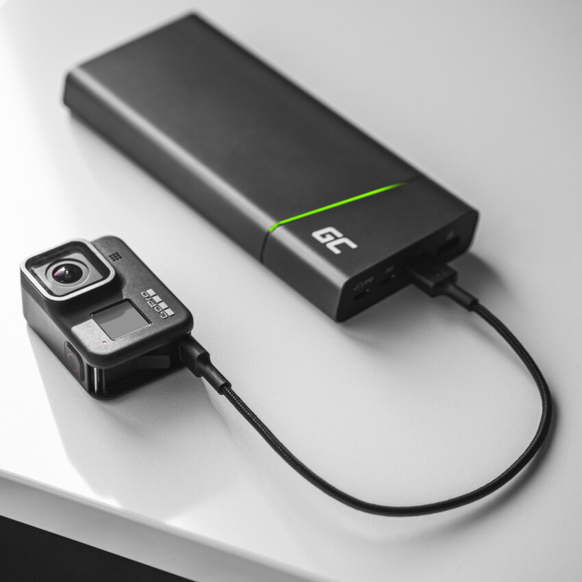 Green Cell kabel GC PowerStream USB-A - USB-C 30cm quick charge Ultra Charge, QC 3.0 (KABGC25)