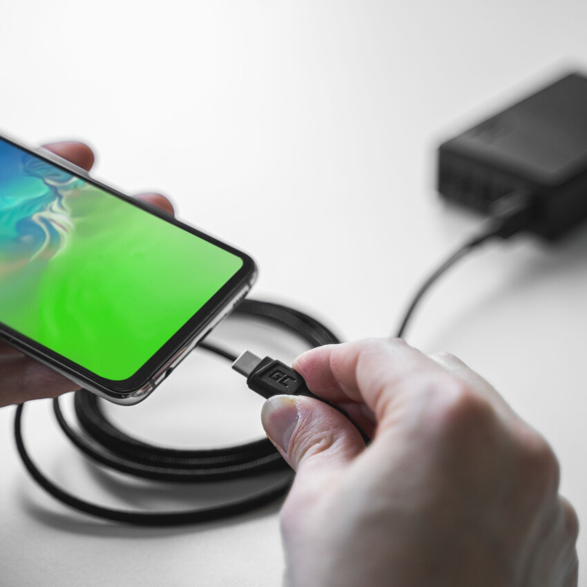 Green Cell kabel GC PowerStream USB-A - USB-C 30cm quick charge Ultra Charge, QC 3.0 (KABGC25)