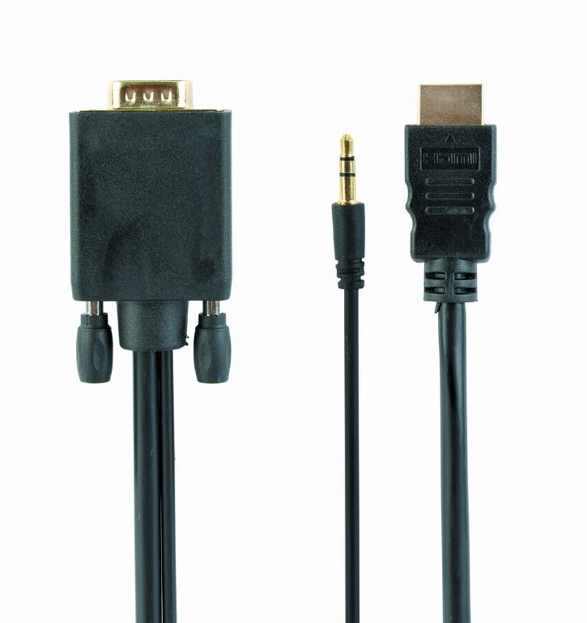 Kabelski vmesnik iz HDMI na VGA Gembird A-HDMI-VGA-03-6