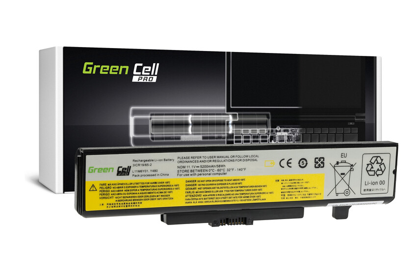 Green Cell baterija PRO za Lenovo G500 G505 G510 G580 G580A G585 G700 G710 G480 G485 IdeaPad P580 P585 Y480 Y580 Z480 Z585 (LE34PRO)