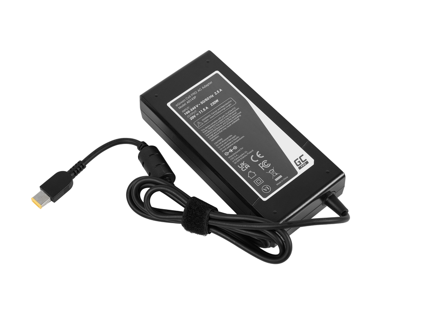 napajalec / polnilec Green Cell PRO 20V 11.5A 230W za Lenovo Legion Y520 Y530 Y540 Y720 Y730 (AD143P)