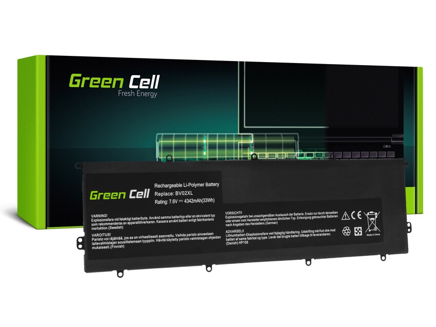 baterija BV02XL za HP Envy x2 13-J 13-J010NW 13-J011NW (HP158)