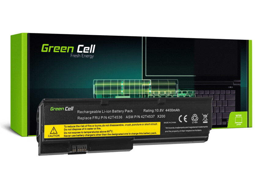 Green Cell baterija 42T4650 za Lenovo ThinkPad X200 X201 X200s X201i (LE16)
