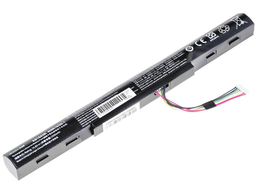 Green Cell baterija AS16A5K za Acer Aspire E15 E5-553 E5-553G E5-575 E5-575G F15 F5-573 F5-573G (AC51)