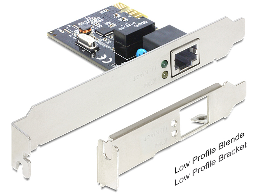 Delock PCI Express kartica > 1 x Gigabit LAN