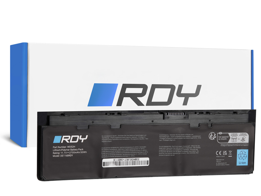 RDY Laptop baterija WD52H GVD76 za Dell Latitude E7240 E7250 (DE116BRDY)